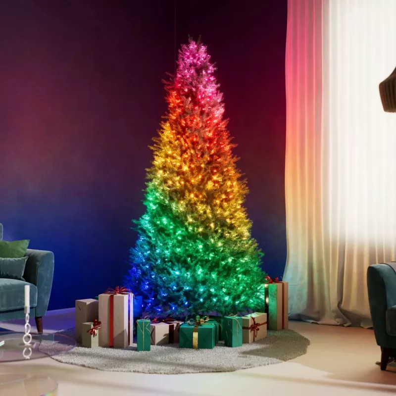 Twinkly Candies candele LED per albero di Natale TWKC100RGB-T 6 m a forma di candela