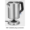 ProfiCook PC-WKS 1106 1 l 2200W nero – bollitore in acciaio inox (501106)