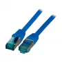 Cavo patch RJ45 EFB-Elektronik Cat.6A S/FTP LSZH blu 1 m produttore: EFB Elektronik (MK6001.1BL)