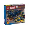 Giocattolo da costruzione LEGO Marvel Super Heroes X-Jet 76281 con 5 minifigure