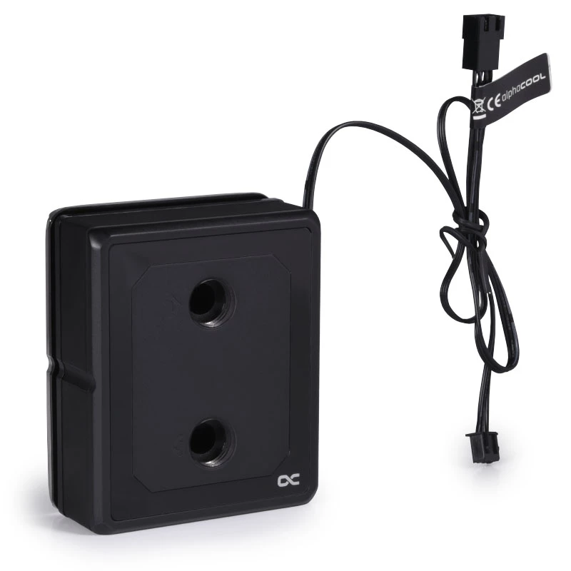 Alphacool Eisblock XPX Pro Aurora 13084 dissipatore per CPU, ottone pieno, RGB digitale, nero