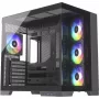 Case PC Silentware View A-RGB nero VIEWSchwarz — case Mid-Tower con illuminazione A-RGB