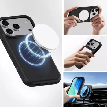 Border Case 4smarts Cupertino iPhone 17 Pro nero 16 cm