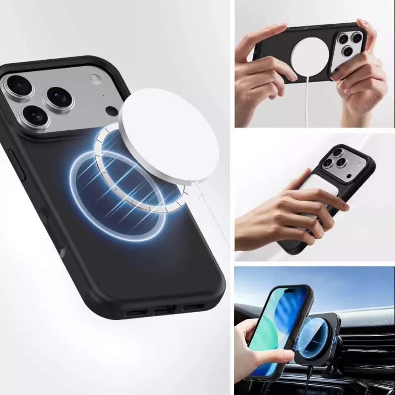 4smarts Silicone Case Cupertino 541570 custodia per Apple iPhone 17 Pro, compatibile con MagSafe