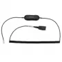 Cavo Jabra GN1218 AC 2m a spirale, nero