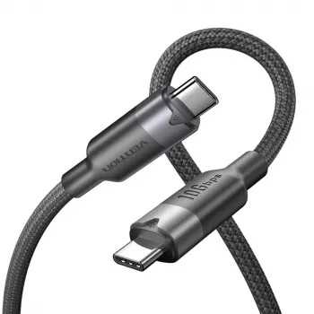 Vention cavo da USB-C a C USB 3.2 5A 10Gbps 1 m BK