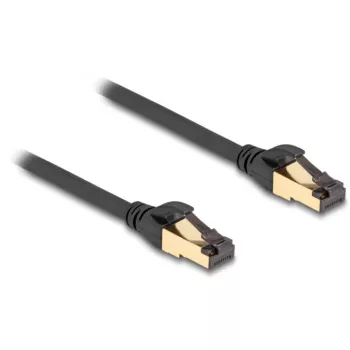 Cavo di rete DeLOCK RJ45 Cat.6A connettore maschio a connettore maschio S/FTP 2m nero