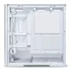 Case PC Midi Tower Lian Li LANCOOL 207 — bianco, pannello trasparente, supporta ATX/MicroATX/MiniITX, senza alimentatore