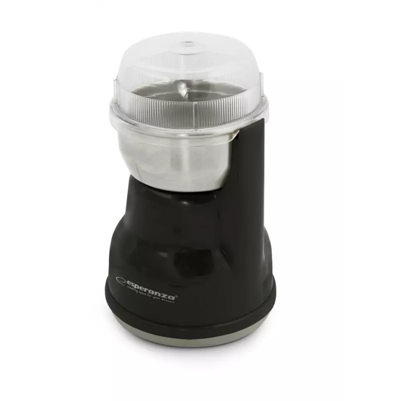 Macinacaffè a lame ESPERANZA EKC002K – 160 W, capacità 50 g, impostazioni regolabili, nero