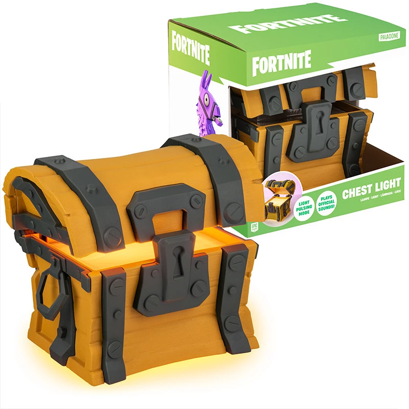 Lampada da tavolo Paladone Fortnite Chest Light – lampada LED a tema