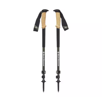 Bastoncino da trekking telescopico Black Diamond Alpine Carbon Cork unisex