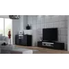 Cama Sideboard VIVA 150 nero/nero lucido + bianco