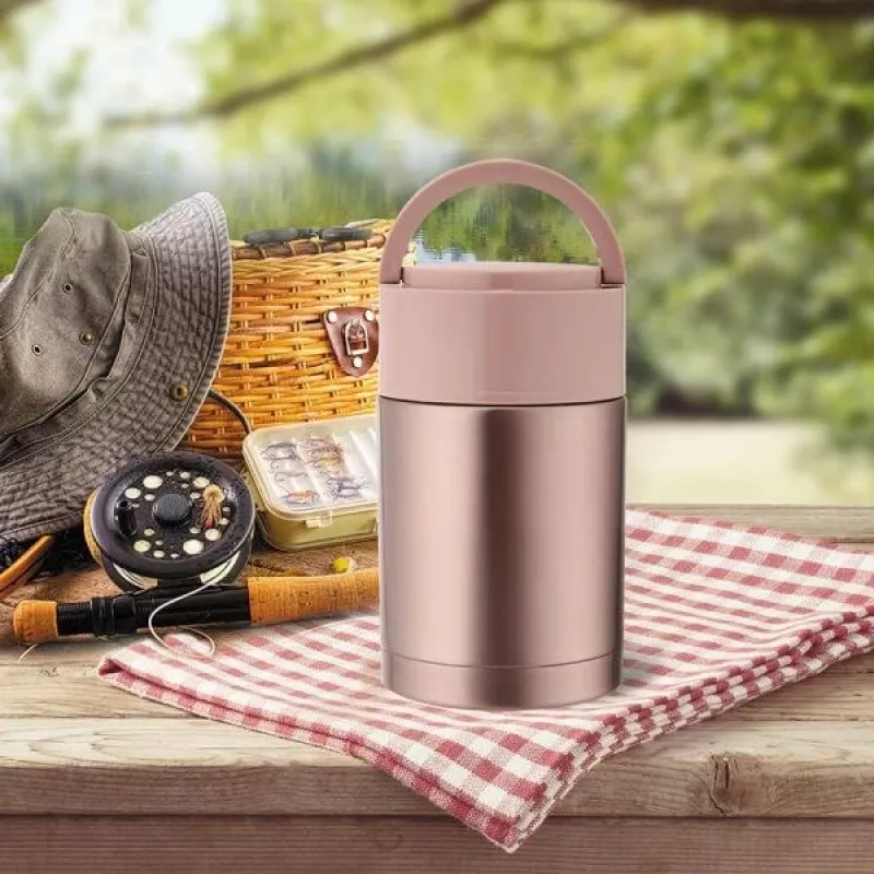 Termos per alimenti Maestro MR-1636-80 800 ml, rosa