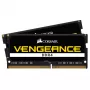 SO-DIMM 32 GB DDR4-2933 (2x 16 GB) kit dual, memoria CMSX32GX4M2A2933C19, Vengeance