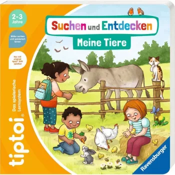 tiptoi Cerca e scopri: I miei animali, libro didattico