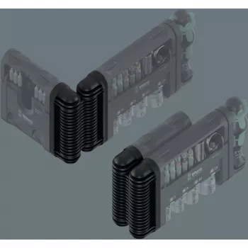 Set di punte per cacciavite Wera Tool-Check Modular SB6 7,5×91,0×22,0, custodia modulare e selezione di punte