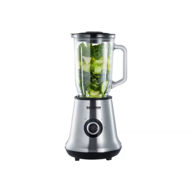 Frullatore Severin SM 3734 nero - acciaio inox 1l 500W (SM 3734)