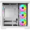 Case Midi Tower Thermaltake View 380 WS ARGB bianco