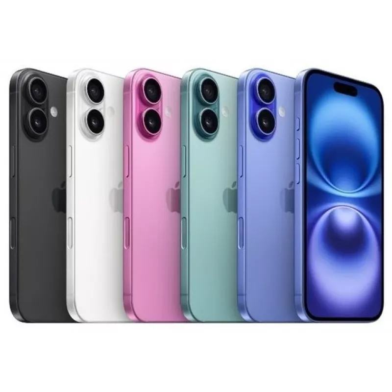 TELEFONO CELLULARE IPHONE 16/128GB BIANCO MYE93 APPLE