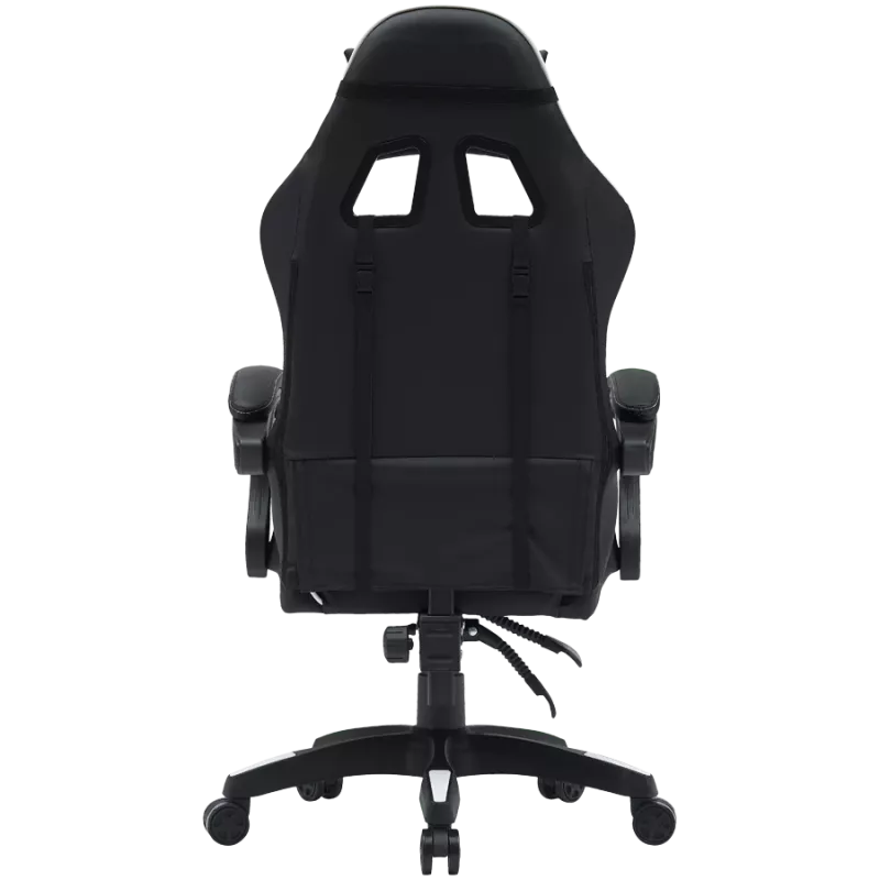 Sedia gaming CANYON Core SGCH2 — nero/bianco, design ergonomico, regolabile in altezza