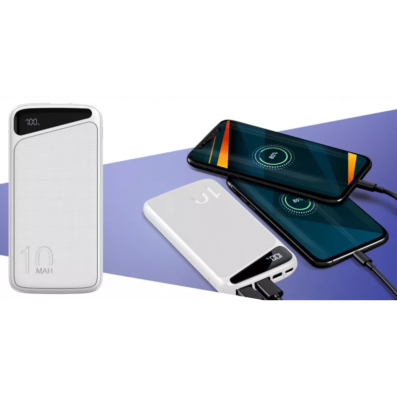 Powerbank portatile Navitel PWR10 MX BIANCO 10000 mAh