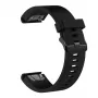 Cinturino in silicone FIXED per Garmin QuickFit 20 mm, nero