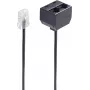 Cavo telefonico ShiverPeaks BS71233 0,1 m nero