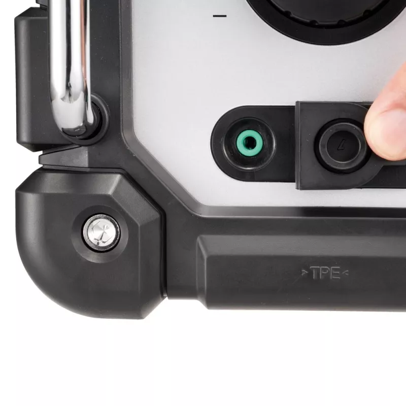 Radio da cantiere Makita DMR116 digitale AM FM 3,5W turchese