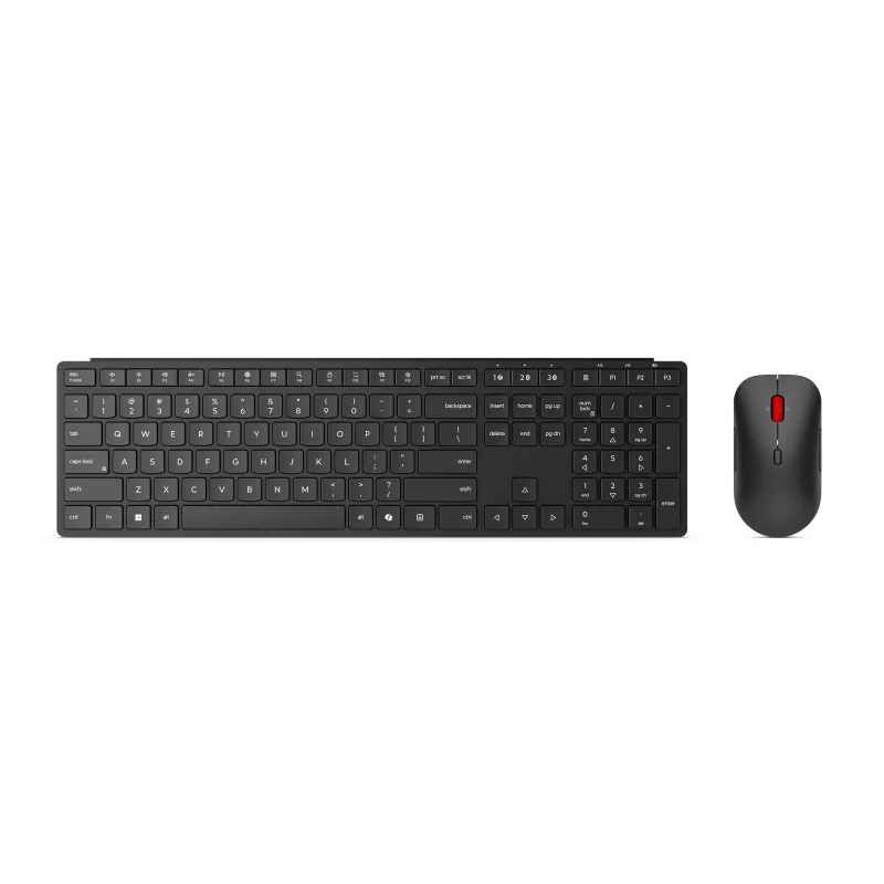 Lenovo | Multi-Mode Pro 6000 | Set tastiera e mouse | Wireless | Mouse incluso | Estone | Bluetooth | Eclipse Nero