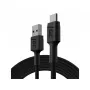 Cavo USB Green Cell KABGC22 USB 2.0 1,2 m USB A USB C nero