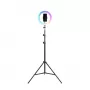 Havit ST7026 treppiede con anello luminoso RGB nero 3 gambe altezza max 2,1 m