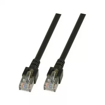EFB-Elektronik cavo patch RJ45 Cat.5e SF/UTP PVC CCA nero 3 m produttore: EFB Elektronik (K5456.3)