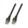 EFB-Elektronik cavo patch RJ45 Cat.5e SF/UTP PVC CCA nero 3 m produttore: EFB Elektronik (K5456.3)