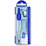 Compasso Staedtler 550 60 blu argento