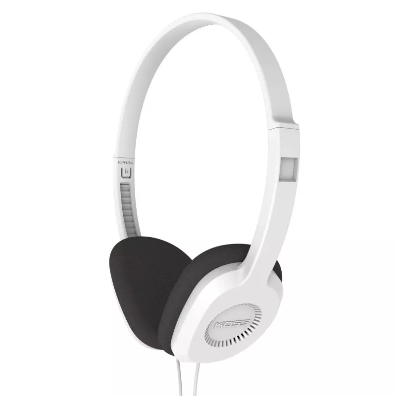 Koss | Cuffie | KPH8w | Con filo | On-ear | Bianco