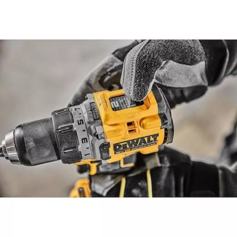 Avvitatore trapano brushless 90 Nm, 2x batteria 5,0 Ah, TSTAK, 18 V