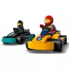 Giocattolo da costruzione LEGO 60400 City Go-Kart con piloti — set con minifigure e veicoli