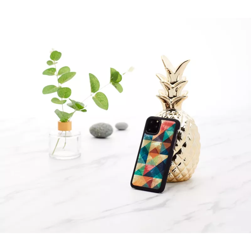 Custodia per smartphone iKins per iPhone 11 Pro – custodia protettiva Mosaic nero