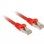 Cavo patch Ethernet Sharkoon rosso