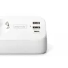Ciabatta DIGITUS 3 prese con 2×USB-A e 1×USB-C, 3 prese AC tipo E/F, cavo 1,5 m, bianco