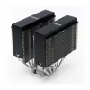 Kit di montaggio Noctua NA-HC4 chromax.Nero — accessorio in alluminio per dissipatore CPU, nero