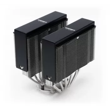Kit di montaggio Noctua NA-HC4 chromax.Nero — accessorio in alluminio per dissipatore CPU, nero