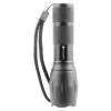 Torcia everActive FL600 — 600 lm, 10 W, corpo in alluminio, IPX4, 130 mm, 3×AAA, rossa