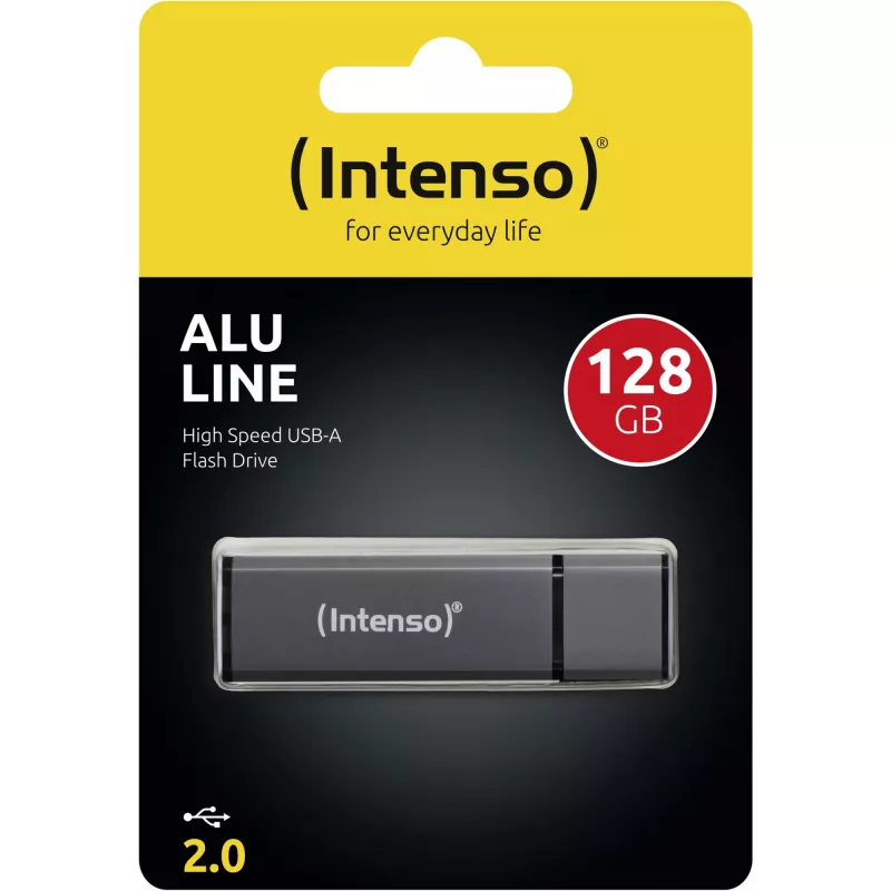 Chiavetta USB Flash USB2 128GB/ANTHRACITE 3521495 Intenso
