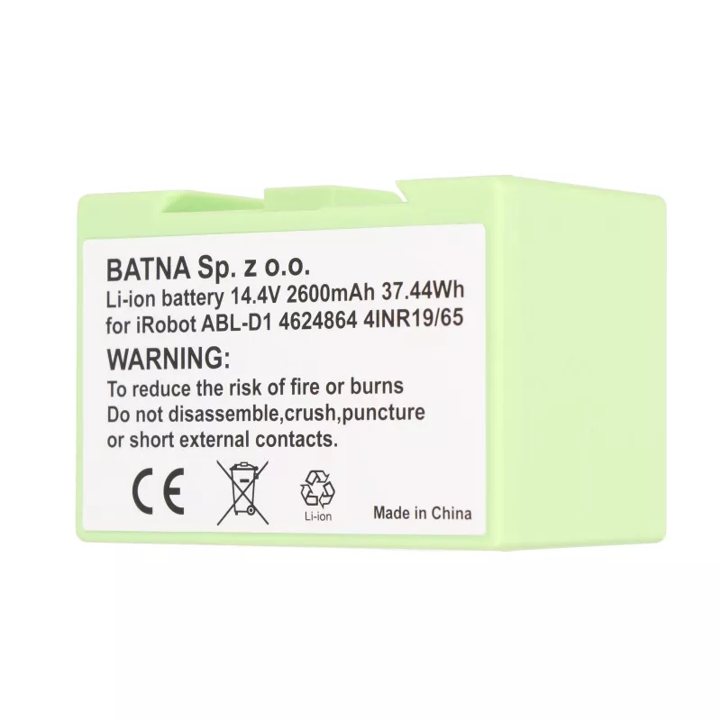 Roomba | Batteria, batteria ricaricabile per aspirapolvere | E5 E6 I7 14,4V 2600mAh