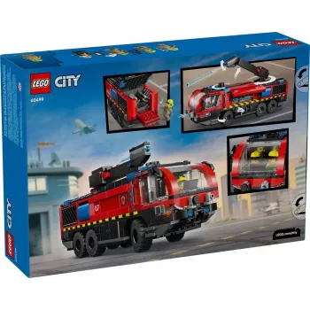 LEGO CITY 60499 Camion dei pompieri dell'aeroporto