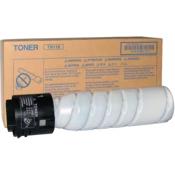 Konica Minolta TN118 (TN-118; A3VW050/A3VW051) Confezione doppia cartuccia toner, nero