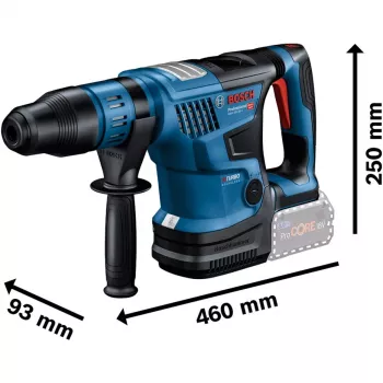 Bosch GBH 18V-36 C Professional 500 giri/min SDS Max 6,1 kg nero, blu