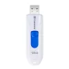 Transcend JetFlash 790 TS128GJF790W chiavetta USB, 128 GB, USB 3.1 Gen 1, connettore retrattile, bianco
