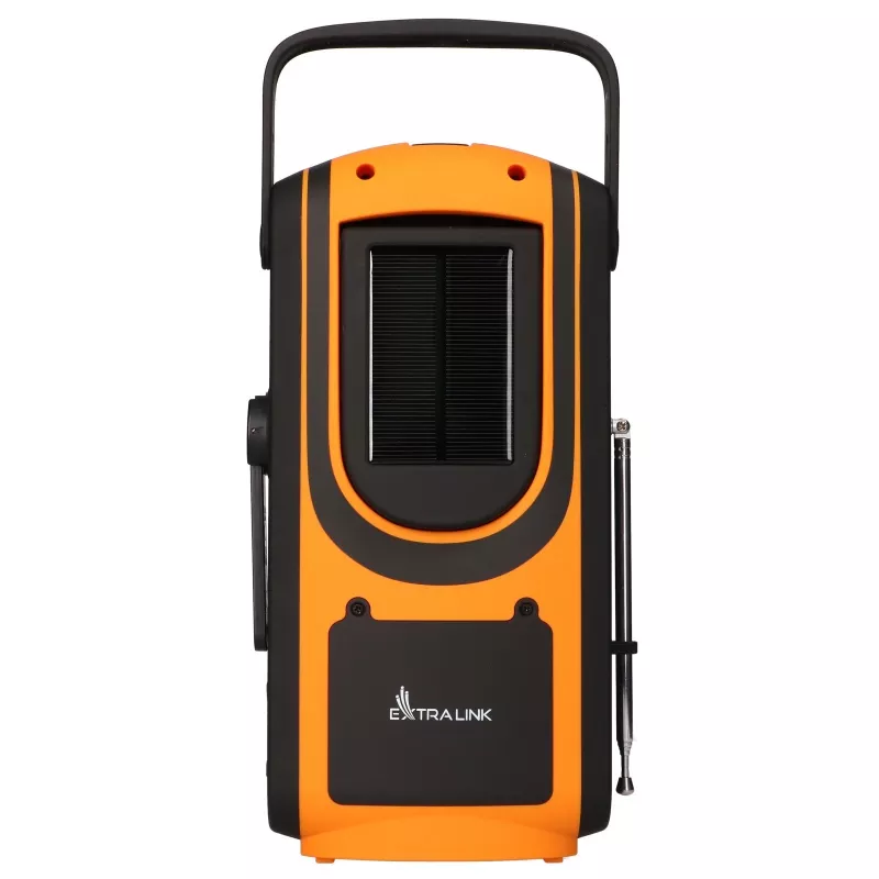 Extralink Power Ranger EPS-6000 | powerbank | 6000mAh, radio FM, luce LED, dinamo, pannello solare